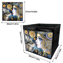 Load image into Gallery viewer, DIY Diamond Painting Storage Box Canvas Organizer Box Diamond Painting Kit (G)
