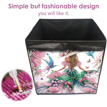 Load image into Gallery viewer, DIY Diamond Painting Storage Box Canvas Organizer Box Diamond Painting Kit (I)
