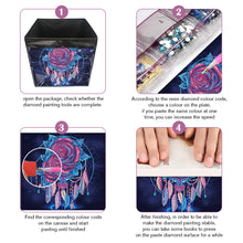 Load image into Gallery viewer, DIY Diamond Painting Storage Box Canvas Organizer Box Diamond Painting Kit (J)

