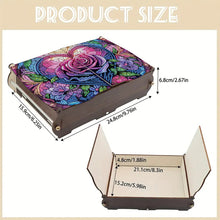 Load image into Gallery viewer, Diamond Painting Storage Box DIY 5D Diamond Painting Jewelry Box (Rose)
