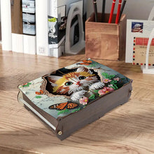 Load image into Gallery viewer, Diamond Painting Storage Box DIY 5D Diamond Painting Jewelry Box (Cat A)
