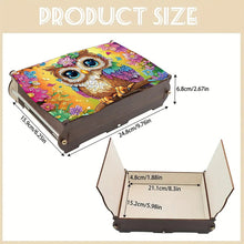 Load image into Gallery viewer, Diamond Painting Storage Box DIY 5D Diamond Painting Jewelry Box (Owl A)
