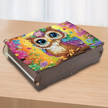 Load image into Gallery viewer, Diamond Painting Storage Box DIY 5D Diamond Painting Jewelry Box (Owl A)

