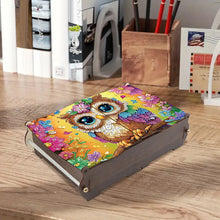 Load image into Gallery viewer, Diamond Painting Storage Box DIY 5D Diamond Painting Jewelry Box (Owl A)
