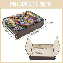 Load image into Gallery viewer, Diamond Painting Storage Box DIY 5D Diamond Painting Jewelry Box (Owl B)
