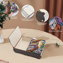 Load image into Gallery viewer, Diamond Painting Storage Box DIY 5D Diamond Painting Jewelry Box (Owl B)
