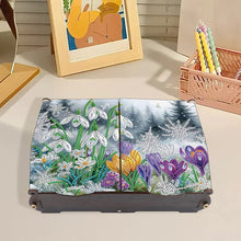 Load image into Gallery viewer, Diamond Painting Storage Box DIY 5D Diamond Painting Jewelry Box (Flower B)
