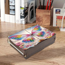 Load image into Gallery viewer, Diamond Painting Storage Box DIY 5D Diamond Painting Jewelry Box (Butterfly B)
