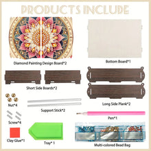 Load image into Gallery viewer, Diamond Painting Storage Box DIY 5D Diamond Painting Jewelry Box (Pattern A)
