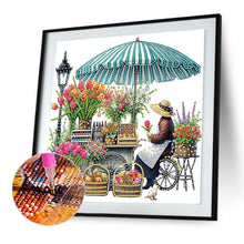 Load image into Gallery viewer, Diamond Painting - Partial Special Shaped - Flower Stall (30*30CM)

