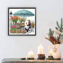 Load image into Gallery viewer, Diamond Painting - Partial Special Shaped - Flower Stall (30*30CM)
