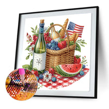 Load image into Gallery viewer, Diamond Painting - Partial Special Shaped - Picnic (30*30CM)
