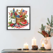 Load image into Gallery viewer, Diamond Painting - Partial Special Shaped - Picnic (30*30CM)

