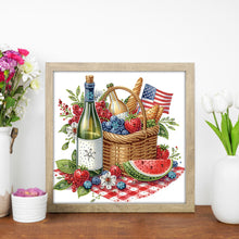 Load image into Gallery viewer, Diamond Painting - Partial Special Shaped - Picnic (30*30CM)
