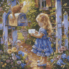 Load image into Gallery viewer, Diamond Painting - Full Round - Garden Girl (40*40CM)
