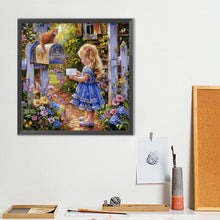 Load image into Gallery viewer, Diamond Painting - Full Round - Garden Girl (40*40CM)
