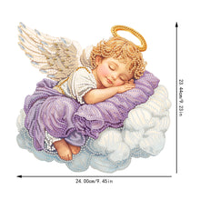 Load image into Gallery viewer, Acrylic 5D DIY Diamond Painting Hanging Pendant for Home Decor (Sleeping Angel)
