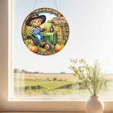 Load image into Gallery viewer, Acrylic 5D DIY Diamond Painting Hanging Pendant for Home Decor (Welcome Pumpkin)
