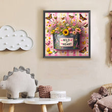 Load image into Gallery viewer, Diamond Painting - Full Round - Bucket Bouquet (30*30CM)

