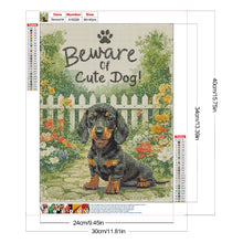 Load image into Gallery viewer, Diamond Painting - Full Round - Dachshund (30*40CM)
