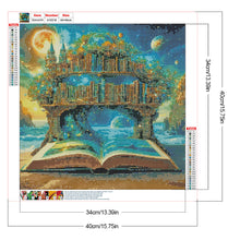 Load image into Gallery viewer, Diamond Painting - Full Round - Magic Shelf In Book (40*40CM)
