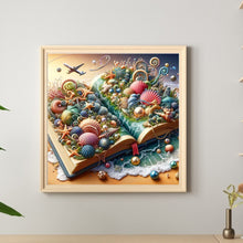 Load image into Gallery viewer, Diamond Painting - Full Round - Shell In Book (40*40CM)
