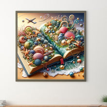 Load image into Gallery viewer, Diamond Painting - Full Round - Shell In Book (40*40CM)
