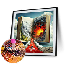 Load image into Gallery viewer, Diamond Painting - Full Round - Mountain In Book Scenery (40*40CM)
