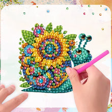 Load image into Gallery viewer, 6Pcs Diamond Painting Refrigerator Magnets Diamond Art Kits for Adults (Snail)

