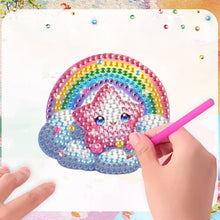 Load image into Gallery viewer, 6Pcs Diamond Painting Refrigerator Magnets Diamond Art Kits for Adults (Rainbow)
