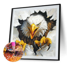 Load image into Gallery viewer, Diamond Painting - Full Round - Eagle Breaking Through The Wall (40*40CM)
