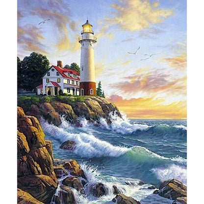 Diamond Painting - Full Square - Lighthouse (50*60CM)