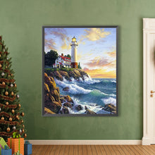 Load image into Gallery viewer, Diamond Painting - Full Square - Lighthouse (50*60CM)
