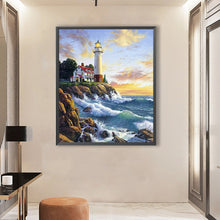 Load image into Gallery viewer, Diamond Painting - Full Square - Lighthouse (50*60CM)
