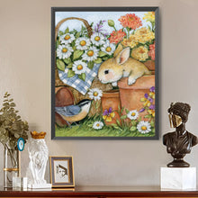 Load image into Gallery viewer, AB Diamond Painting - Full Square - Rabbit (40*50CM)

