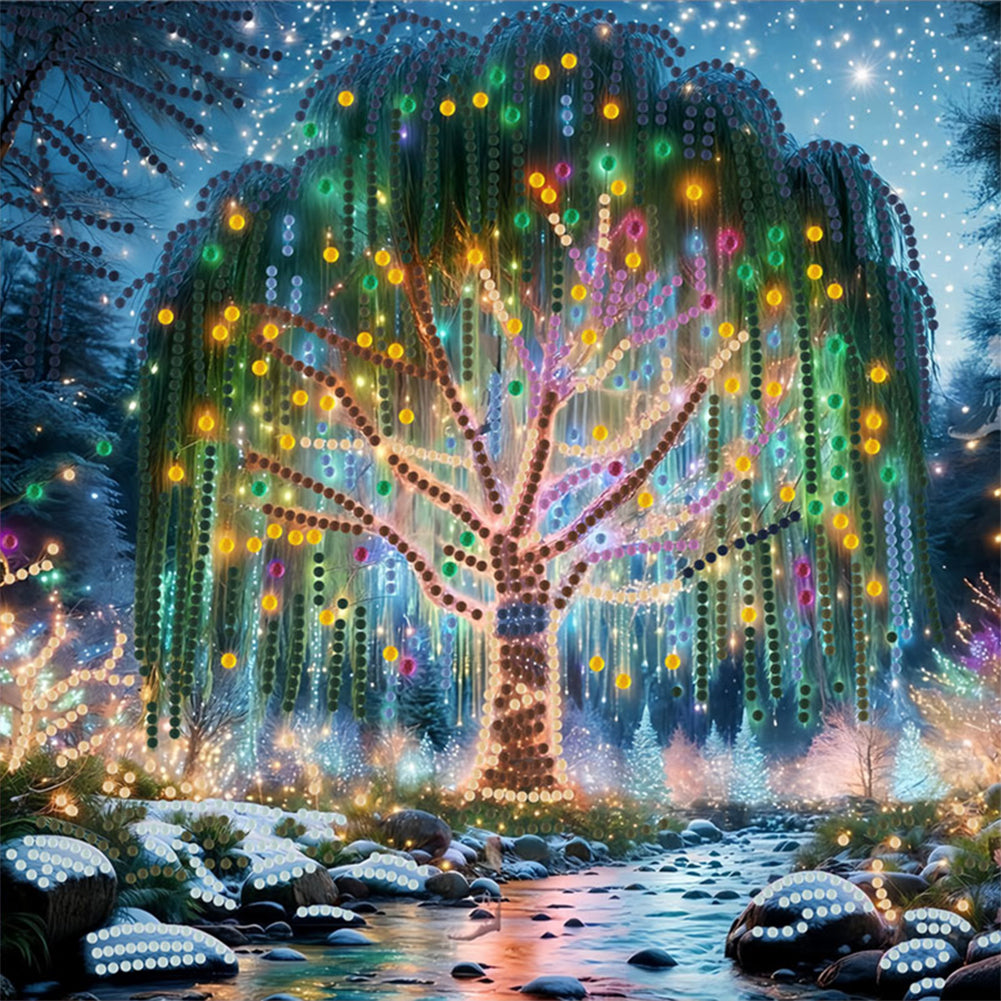 Diamond Painting - Partial Special Shaped - Tree Of Life (30*30CM)