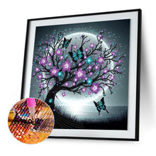 Load image into Gallery viewer, Diamond Painting - Partial Special Shaped - Butterfly Tree (30*30CM)
