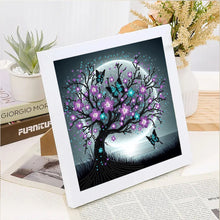 Load image into Gallery viewer, Diamond Painting - Partial Special Shaped - Butterfly Tree (30*30CM)
