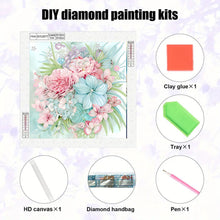 Load image into Gallery viewer, Diamond Painting - Partial Special Shaped - Blooming Flowers (30*30CM)
