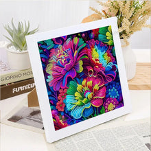 Load image into Gallery viewer, Diamond Painting - Partial Special Shaped - Rainbow Flower (30*30CM)

