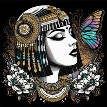 Load image into Gallery viewer, Diamond Painting - Partial Special Shaped - Western Woman (30*30CM)
