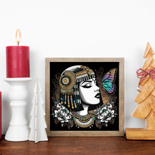 Load image into Gallery viewer, Diamond Painting - Partial Special Shaped - Western Woman (30*30CM)
