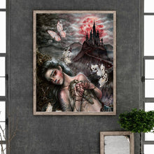 Load image into Gallery viewer, Diamond Painting - Full Round - Horror Girl (40*50CM)
