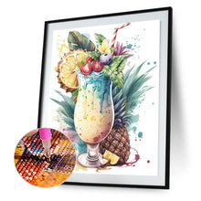 Load image into Gallery viewer, Diamond Painting - Full Round - Pineapple Drink (40*50CM)

