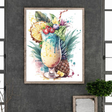Load image into Gallery viewer, Diamond Painting - Full Round - Pineapple Drink (40*50CM)

