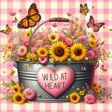Load image into Gallery viewer, Diamond Painting - Full Round - Bucket Bouquet (30*30CM)
