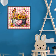 Load image into Gallery viewer, Diamond Painting - Full Round - Bucket Bouquet (30*30CM)

