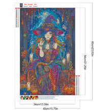 Load image into Gallery viewer, Diamond Painting - Full Round - Magic Witch (40*60CM)
