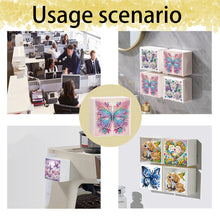 Load image into Gallery viewer, Wall Mounted Butterfly DIY Diamond Painting Storage Box for Art Crafts
