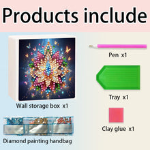 Load image into Gallery viewer, Wall Mounted Pattern DIY Diamond Painting Storage Box for Home Art Crafts
